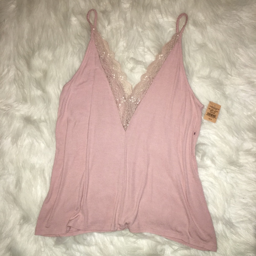 American eagle lace tank top